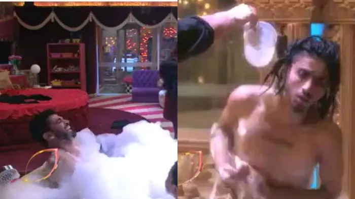 Still Image of Shiv Thakare and MC Stan from Bigg Boss 16