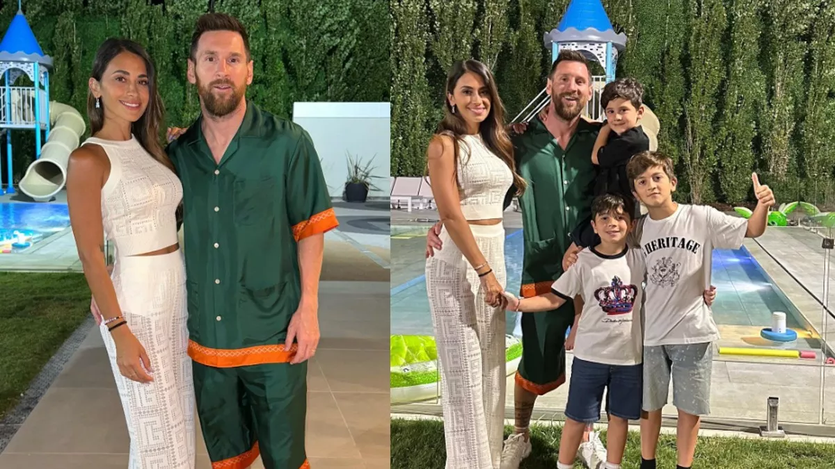 New Year 2023: फीफा वर्ल्ड कप जीतने वाले Lionel Messi ने शेयर की नए साल की पहली तस्वीर, परिवार संग आए नजर