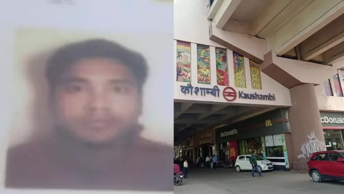 गुरुग्राम में पत्नी को ब्लेड से वारकर मार डाला, फिर आरोपी पति ने गाजियाबाद आकर मेट्रो स्टेशन कूदकर दी जान