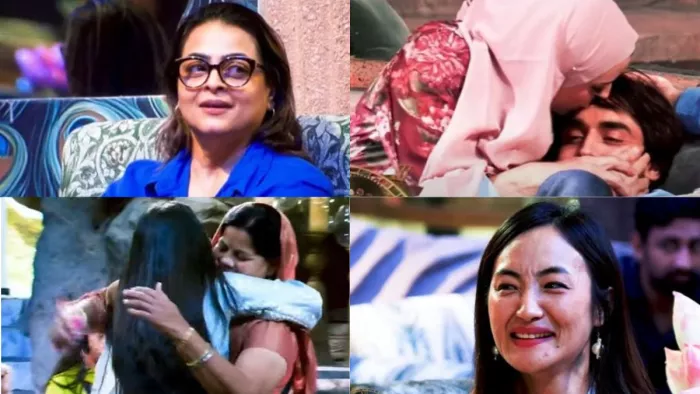 बिग बॉस के घर पहुंचे कंटेस्टेंट के फैमिली मेंबर (Photo Credit- Youtube)