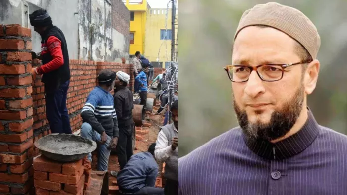 ओवैसी बोले, वक्फ की संपत्ति पर बन रही पुलिस चौकी, डीएम ने किया इन्कार