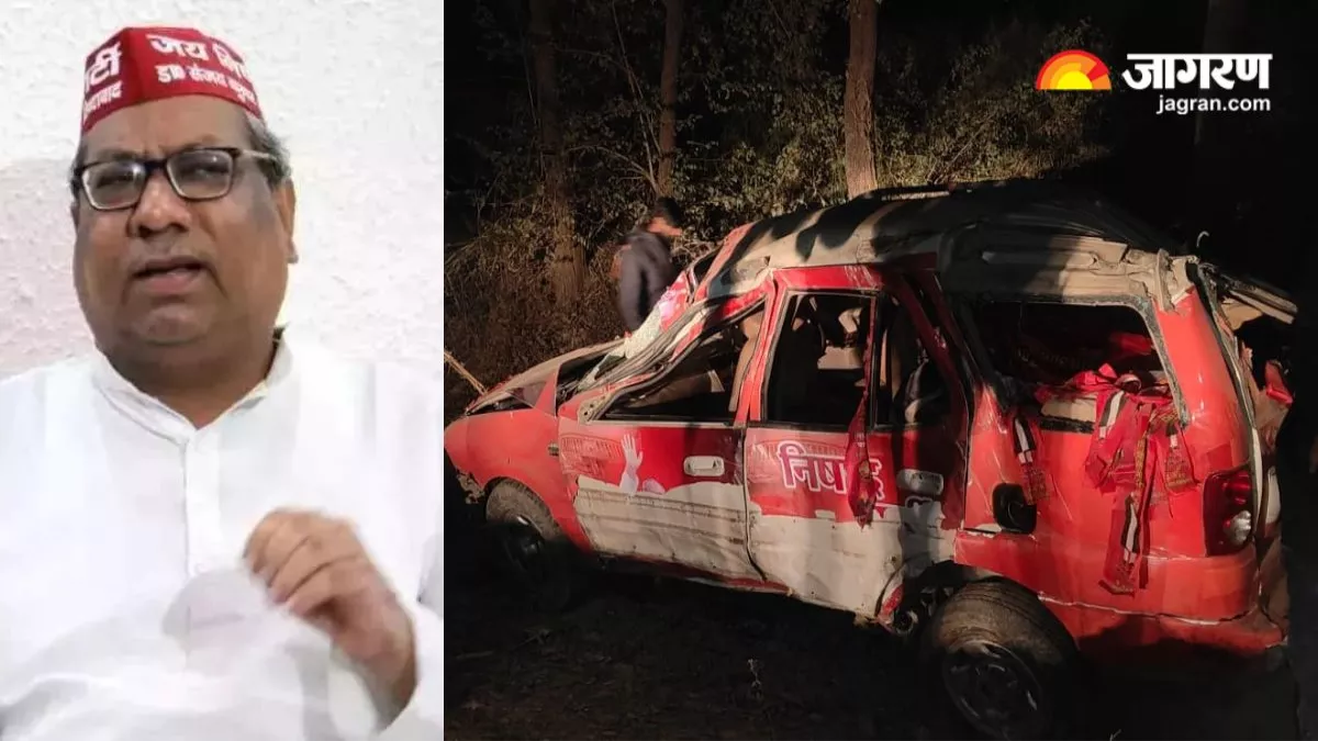UP News: बलिया में कैबिनेट मंत्री संजय निषाद के काफिले की गाड़ी पलटी, आधा दर्जन लोग घायल