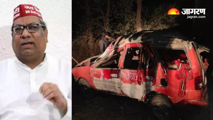 कैबिनेट मंत्री की के काफिले की गाड़ी पलटने से हड़कंप मच गया। जागरण