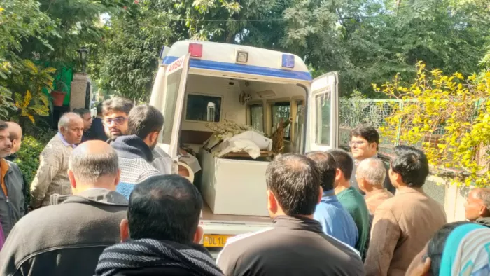 दिल्ली के लोधी रोड श्मशान घाट पर होगा शांति भूषण का अंतिम संस्कार। फोटो सोर्स- जागरण फोटो।