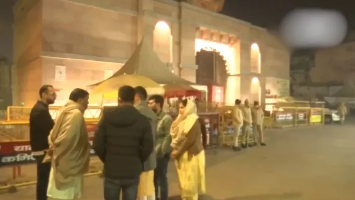 देर रात व्यास जी का तहखाना खोला गया। (फाइल- एएनआई)