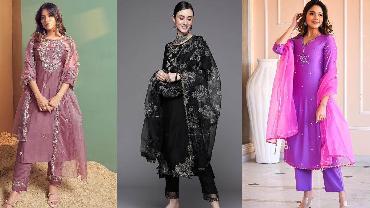 पार्टी या फंक्शन में इन Kurta Set For Women का डिजाइन देख सब होंगे फ़िदा, सहेली, भाभी को मिलेगी कड़ी टक्कर