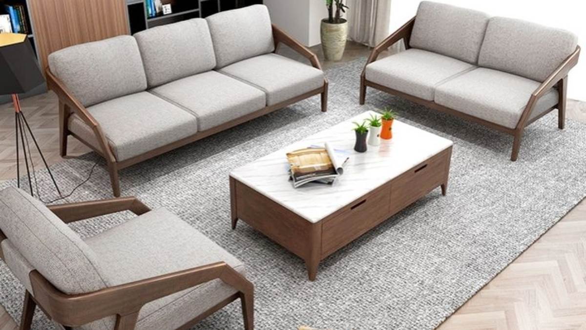 रईसों जैसा ठाठ मिलेगा wooden sofa set के इस डिजाइन के साथ, क्वालिटी ऐसी की दीमक भी रहेगी कोसो दूर