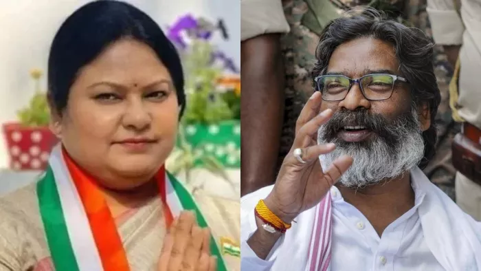 हेमंत सोरेन की भाभी सीता सोरेन। फाइल फोटो