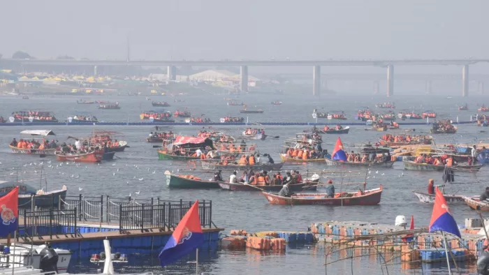 महाकुंभ में बसंत पंचमी पर 32 डिग्री रहेगा तापमान।