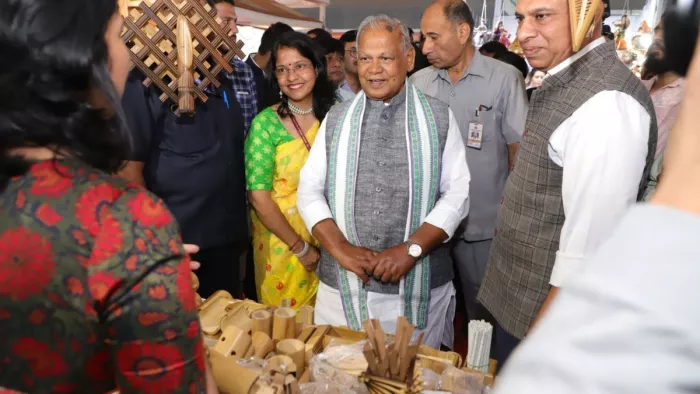 हम के संरक्षक एवं केंद्रीय मंत्री जीतन राम मांझी। फोटो- जागरण