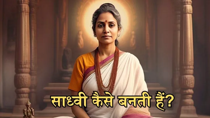 Sadhvi Life Interesting Facts: साध्वी बनने के नियम। (IMG Caption -AI)