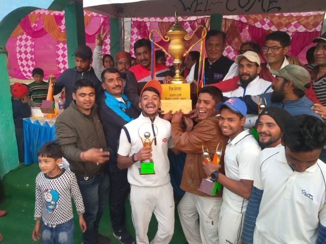 bakhli won the final match of cricket