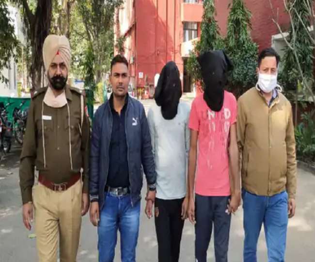 chandigarh police arrested tow vehicle theft accused three creta recovered
