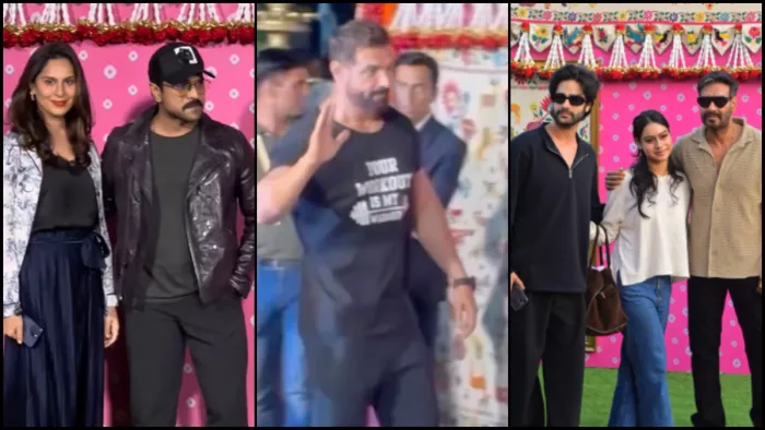 राधिका और अनंत के प्री-वेडिंग में पहुंचे ये सितारे। फोटो क्रेडिट- इंस्टाग्राम