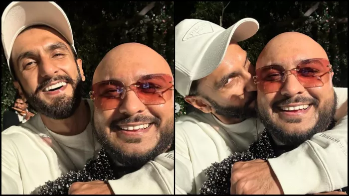 बी प्राक और रणवीर सिंह (Photo Credit: Instagram)