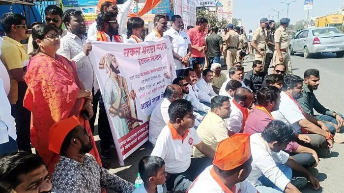 मराठा आरक्षण कानून को बॉम्बे हाई कोर्ट में चुनौती। फोटोः एएनआई।