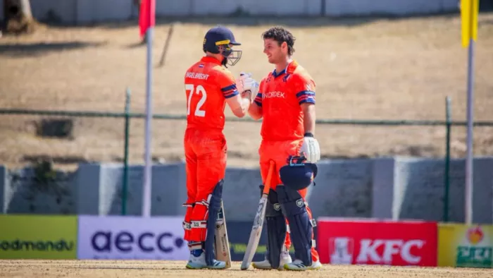 Michael Levitt and Sybrand Engelbrecht ने की वर्ल्ड रिकॉर्ड साझेदारी। फोटो- सोशल मीडिया