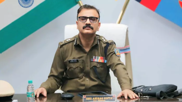 झारखंड के डीजीपी अनुराग गुप्ता। फाइल फ़ोटो