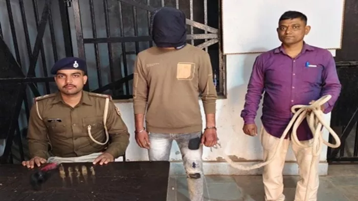 आरा में मोस्ट वांटेड क्रिमिनल पकड़ाया (जागरण)