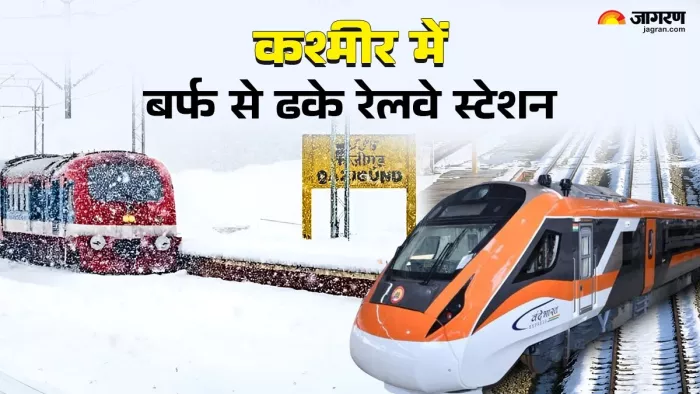 Train to Kashmir: कश्मीर में जल्द चलेगी वंदे भारत एक्सप्रेस (जागरण ग्राफिक्स)
