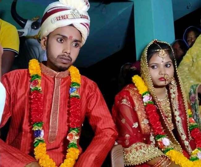 प्रेमी राहुल और प्रेमिका ज्योति से शादी की।