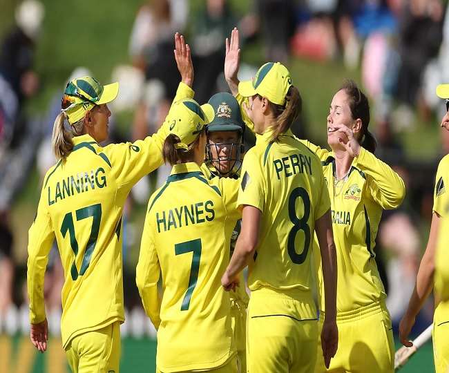 आस्ट्रेलिया की महिला क्रिकेट टीम (एपी फोटो)