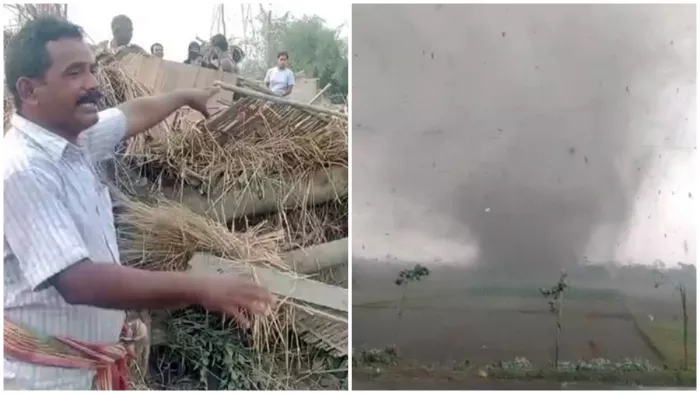 Jalpaiguri Storm: जलपाईगुड़ी में चक्रवाती तूफान ने मचाई तबाही, पांच लोगों की मौत (फोटो एएनआई)