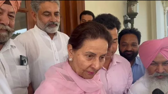 Patiala News: परनीत कौर जानकारी देते हुए। जागरण