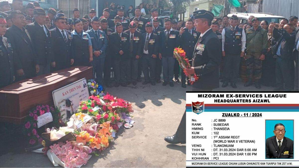 world war ii hero subedar thanseia passes away at remarkable age of 102 on march3