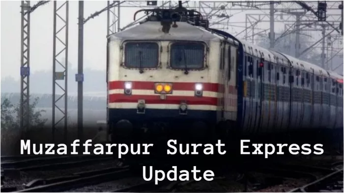 मुजफ्फरपुर-सूरत एक्सप्रेस 6 सप्ताह तक रहेगी रद्द, पटना-इंदौर ट्रेन पर भी आया अपडेट
