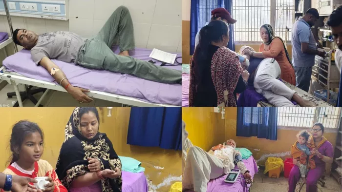 फूड प्वाइजनिंग से बीमार हुए अंबाला-यमुनानगर के लोग