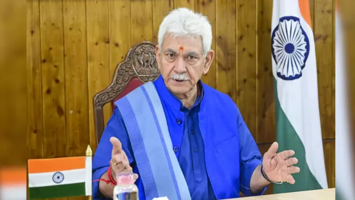 जम्मू-कश्मीर के एलजी मनोज सिन्हा। फाइल पोटो