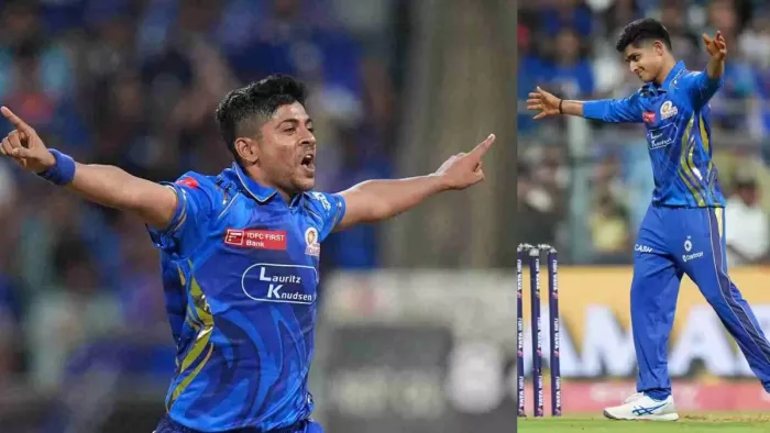 डेब्यू मैच में छाए अश्विनी ओर पुथुर। इमेज- बीसीसीआई