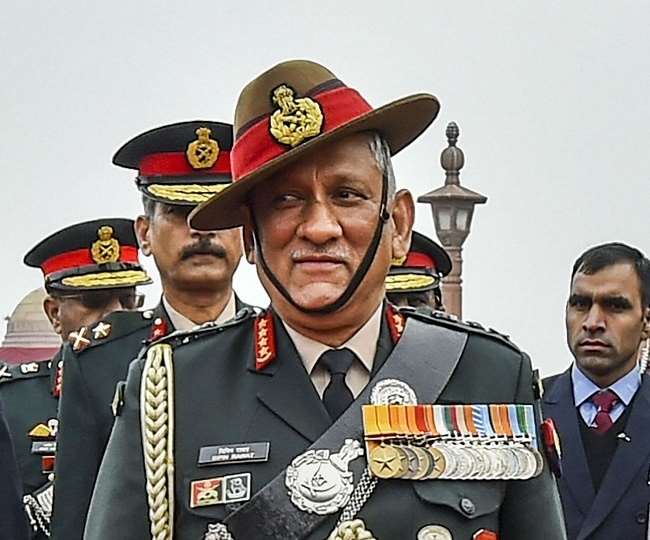 CDS Gen Bipin Rawat said that Armed forces are solidly behind those  fighting coronavirus