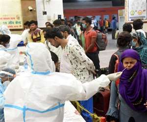 बिहार में नहीं थम रहा कोरोना का संक्रमण। फाइल फोटो