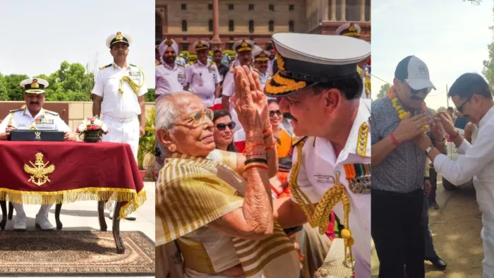 Admiral Dinesh K Tripathi देश के 26वें नेवी चीफ बने (फाइल फोटो)