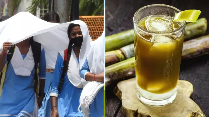 आसमान से बरस रही आग, जनजीवन का हाल रहा बेहाल; पेय पदार्थों की बढ़ी मांग