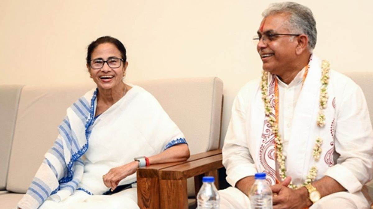 will dilip ghosh join tmc he met mamata banerjee at jagannath temple in digha bjp mp got angry