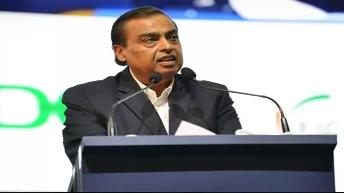 रिलायंस के चेयरमैन मुकेश अंबानी फोटो एएनआई