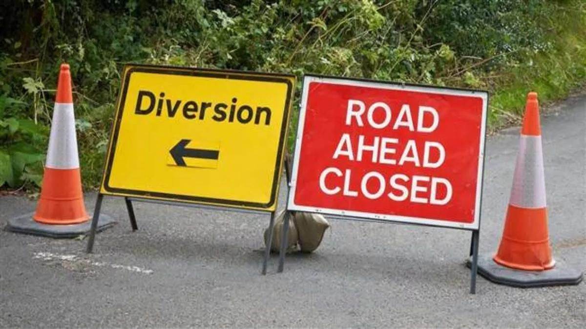 muzaffarpur laxmi chowk to marine drive road will remain closed till 2nd may