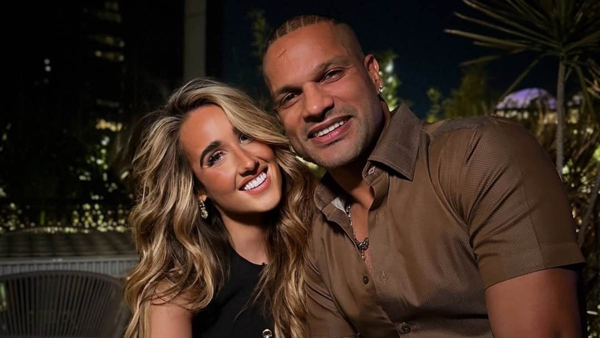 shikhar dhawan latest post with his rumored partner sophie shine on instagram