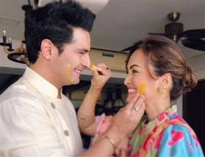 Karan Mehra and Nisha Rawal in happier times. Photo- Instagram