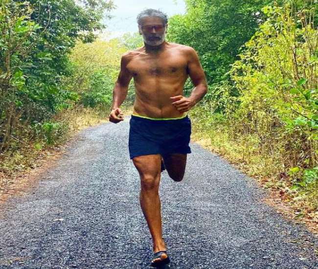 Milind Soman ever smoked 20 30 cigarettes. photo source @milindrunning instagram.