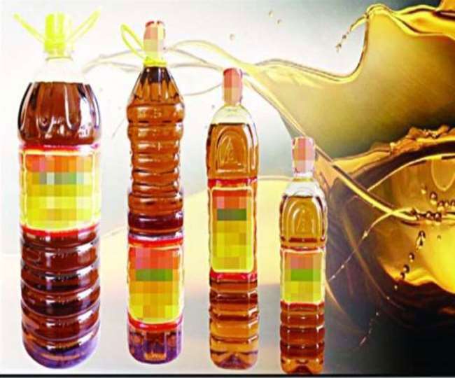 Mustard oil and refined rate today सरसों तेल और रिफाइंड की कीमत में