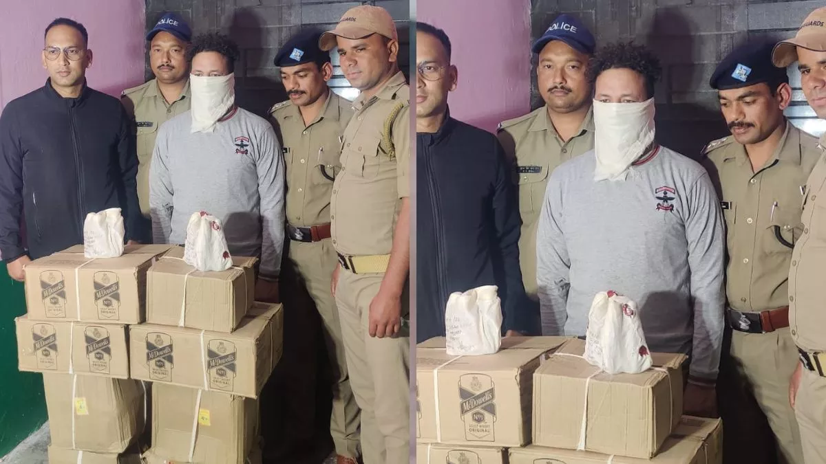 Almora News: अवैध तरीके से शराब बेच रहे रेस्टोरेंट पर पुलिस ने मारा छापा, आठ पेटी शराब बरामद; मालिक गिरफ्तार
