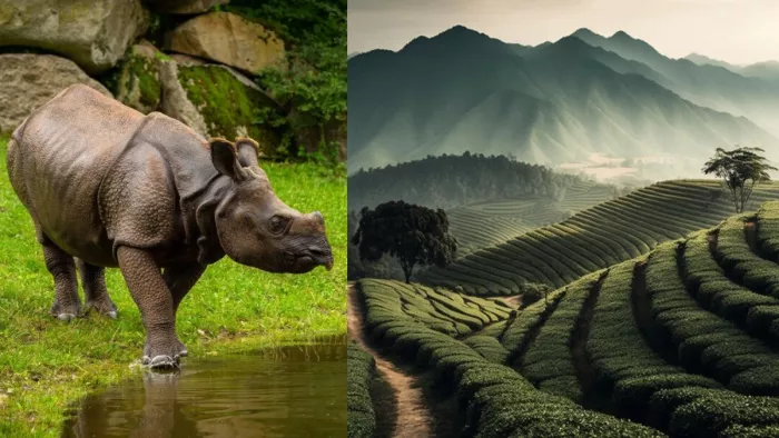 असम में घूमने के लिए टॉप 5 जगहें। (Image Credit - FREEPIK)