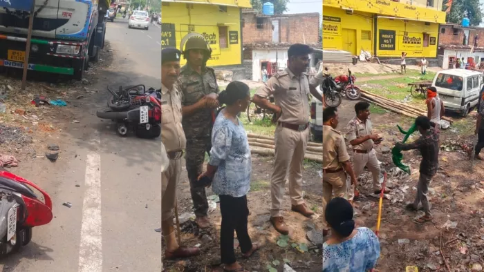 Jharkhand Crime : धनबाद में थाने के सामने प्रदर्शन के दौरान बवाल, कई राउंड फायरिंग (फोटो- जागरण)
