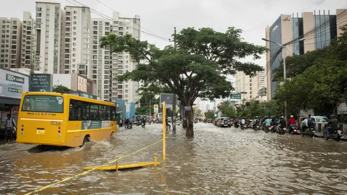 दिल्ली-NCR में आंधी के साथ आएगी बारिश, कर्नाटक में प्री-मानसून ने ले ली 71 जान (फोटो- एएनआई)