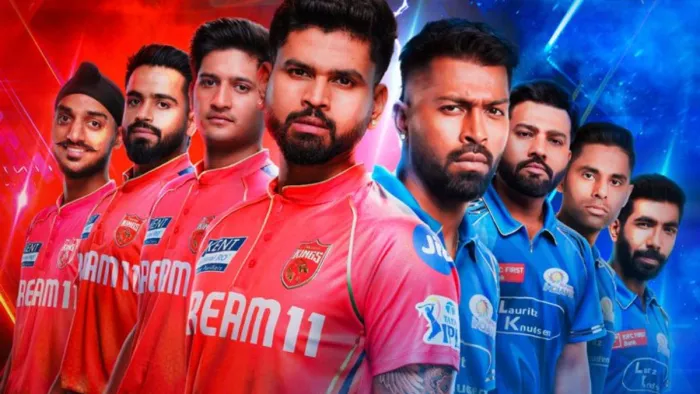 आईपीएल क्वालिफायर मुकाबले में पंजाब और मुंबई आमने-सामने। फोटो- IPL