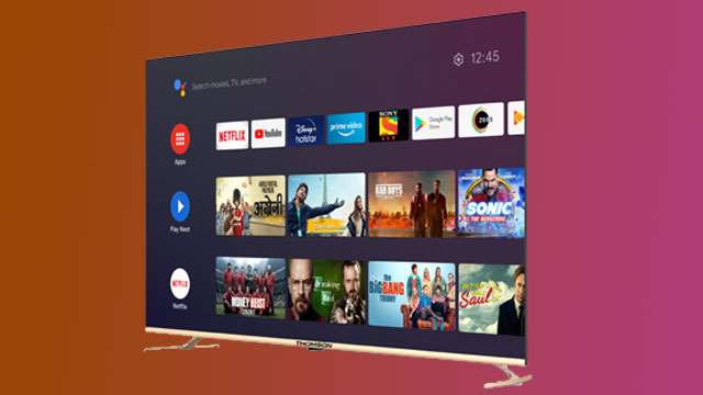 Thomson TV launched Oath Pro 4K bezel less display smart tv starting at rs 24999